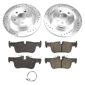 Callahan Brake Parts® - Drilled & Slotted Brake Kit