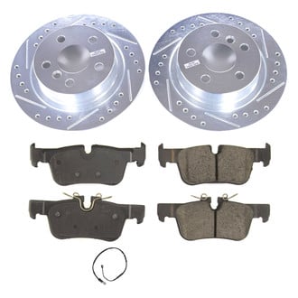 Callahan Brake Parts® - Drilled and Slotted Rear Brake Kit