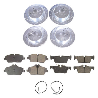 Callahan Brake Parts® - Drilled & Slotted Brake Kit