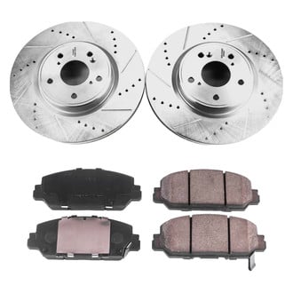 Callahan Brake Parts® - Drilled & Slotted Brake Kit