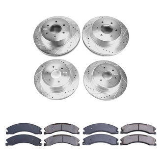 Callahan Brake Parts® - Drilled & Slotted Brake Kit