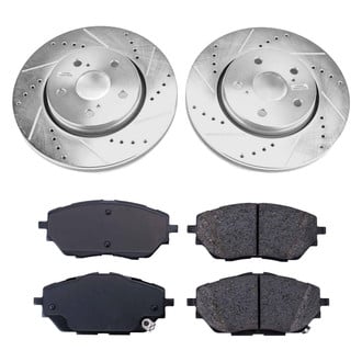 Callahan Brake Parts® - Drilled & Slotted Brake Kit
