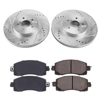 Callahan Brake Parts® - Drilled & Slotted Brake Kit
