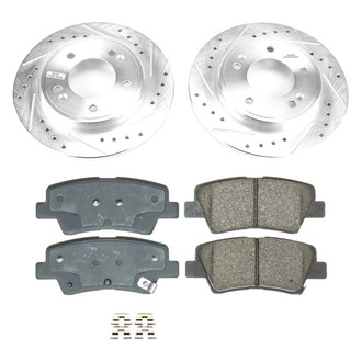 Callahan Brake Parts® - Drilled & Slotted Brake Kit