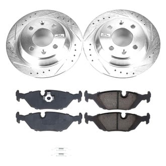 Callahan Brake Parts® - Drilled and Slotted Rear Brake Kit