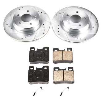 Callahan Brake Parts® - Drilled and Slotted Rear Brake Kit