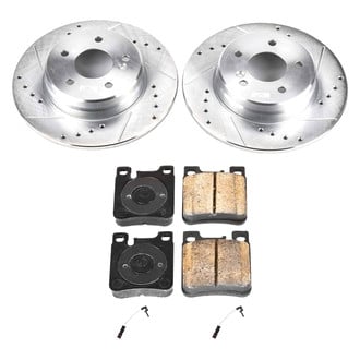 Callahan Brake Parts® - Drilled and Slotted Rear Brake Kit