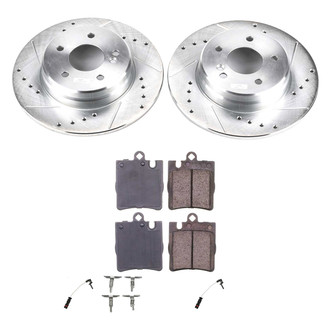 Callahan Brake Parts® - Drilled and Slotted Rear Brake Kit