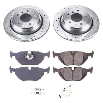Callahan Brake Parts® - Drilled and Slotted Rear Brake Kit
