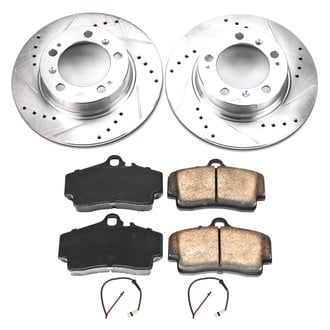 Callahan Brake Parts® - Drilled and Slotted Rear Brake Kit