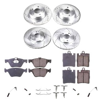 Callahan Brake Parts® - Drilled and Slotted Front and Rear Brake Kit