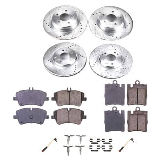 Callahan Brake Parts® - Drilled and Slotted Front and Rear Brake Kit