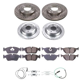 Callahan Brake Parts® - Drilled and Slotted Front and Rear Brake Kit