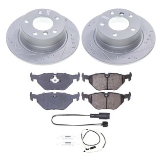 Callahan Brake Parts® - Drilled and Slotted Rear Brake Kit