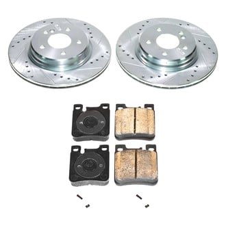 Callahan Brake Parts® - Drilled and Slotted Rear Brake Kit