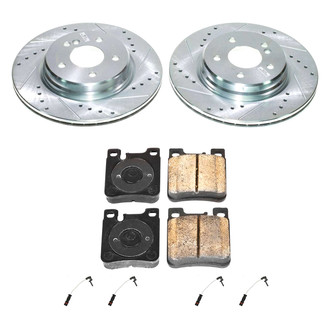Callahan Brake Parts® - Drilled and Slotted Rear Brake Kit