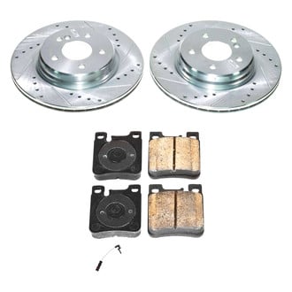 Callahan Brake Parts® - Drilled and Slotted Rear Brake Kit