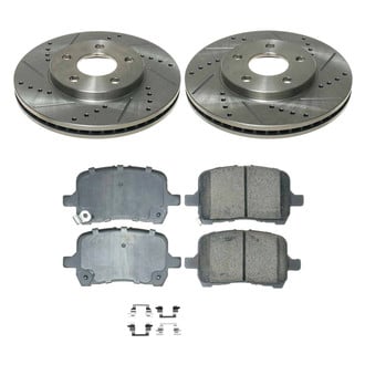 Callahan Brake Parts® - Drilled & Slotted Brake Kit