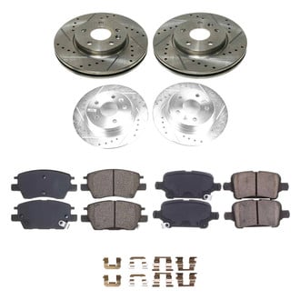 Callahan Brake Parts® - Drilled & Slotted Brake Kit
