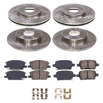 Callahan Brake Parts® - Drilled & Slotted Brake Kit