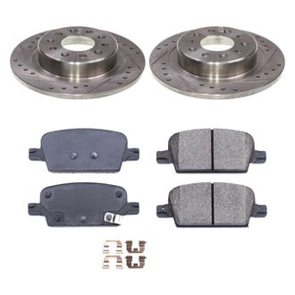 Callahan Brake Parts® - Drilled & Slotted Brake Kit