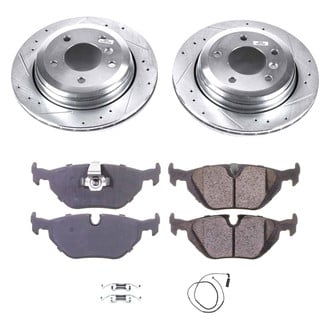 Callahan Brake Parts® - Drilled and Slotted Rear Brake Kit