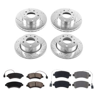 Callahan Brake Parts® - Drilled and Slotted Brake Kit
