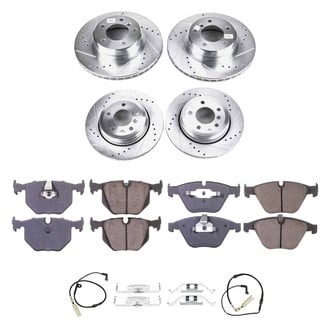 Callahan Brake Parts® - Drilled and Slotted Front and Rear Brake Kit