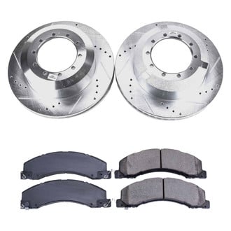 Callahan Brake Parts® - Drilled and Slotted Rear Brake Kit