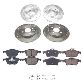 Callahan Brake Parts® - Drilled & Slotted Brake Kit