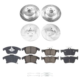 Callahan Brake Parts® - Drilled & Slotted Brake Kit