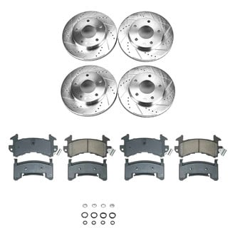 Callahan Brake Parts® - Drilled and Slotted Brake Kit