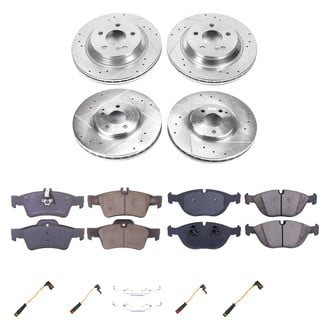 Callahan Brake Parts® - Drilled and Slotted Front and Rear Brake Kit