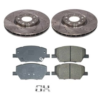 Callahan Brake Parts® - Drilled & Slotted Brake Kit