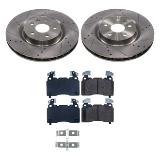 Callahan Brake Parts® - Drilled & Slotted Brake Kit
