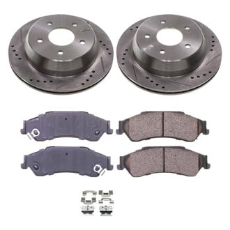 Callahan Brake Parts® - Drilled and Slotted Rear Brake Kit