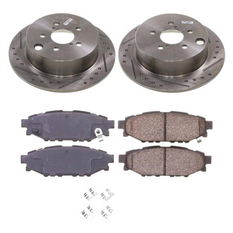 Callahan Brake Parts® - Drilled & Slotted Brake Kit