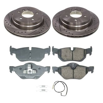 Callahan Brake Parts® - Drilled and Slotted Rear Brake Kit