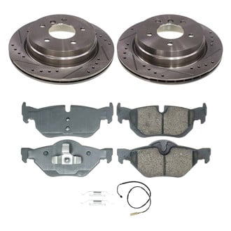 Callahan Brake Parts® - Drilled and Slotted Rear Brake Kit