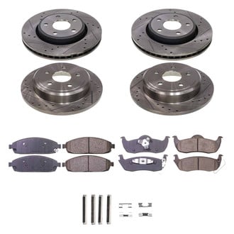 Callahan Brake Parts® - Drilled & Slotted Brake Kit