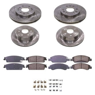 Callahan Brake Parts® - Drilled & Slotted Brake Kit