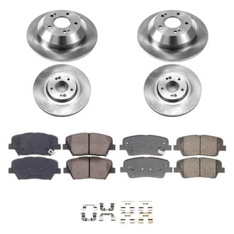 Callahan Brake Parts® - Plain Brake Kit