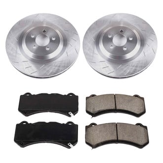 Callahan Brake Parts® - Plain Front Brake Kit