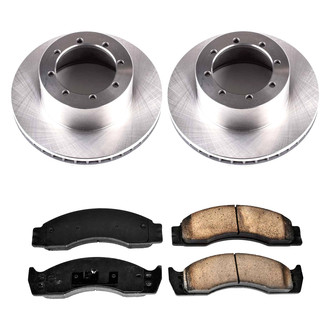 Callahan Brake Parts® - Plain Rear Brake Kit