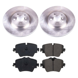 Callahan Brake Parts® - Plain Front Brake Kit