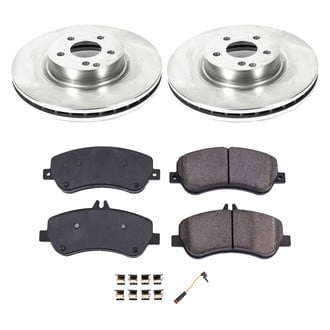 Callahan Brake Parts® - Plain Front Brake Kit