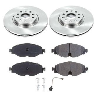 Callahan Brake Parts® - Plain Front Brake Kit