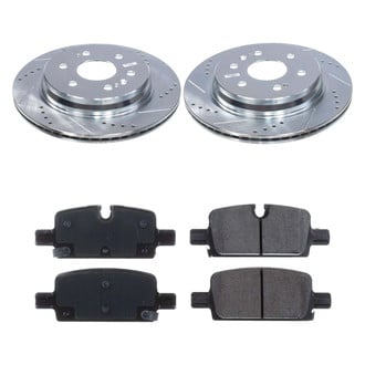 Callahan Brake Parts® - Drilled & Slotted Brake Kit
