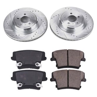 Callahan Brake Parts® - Drilled and Slotted Rear Brake Kit