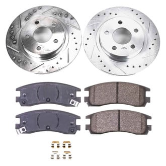 Callahan Brake Parts® - Drilled and Slotted Rear Brake Kit